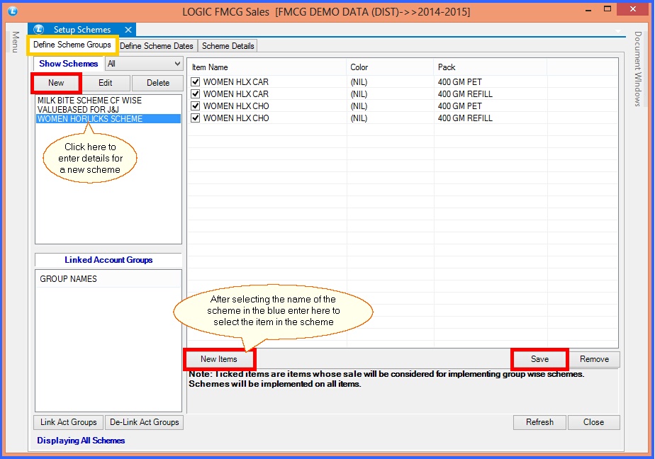 fmcg setup schemes 8